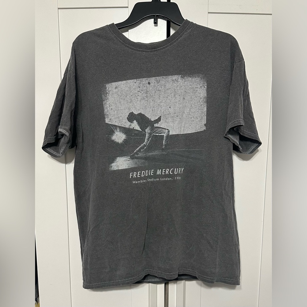 Freddie Mercury Graphic T-Shirt - Black
